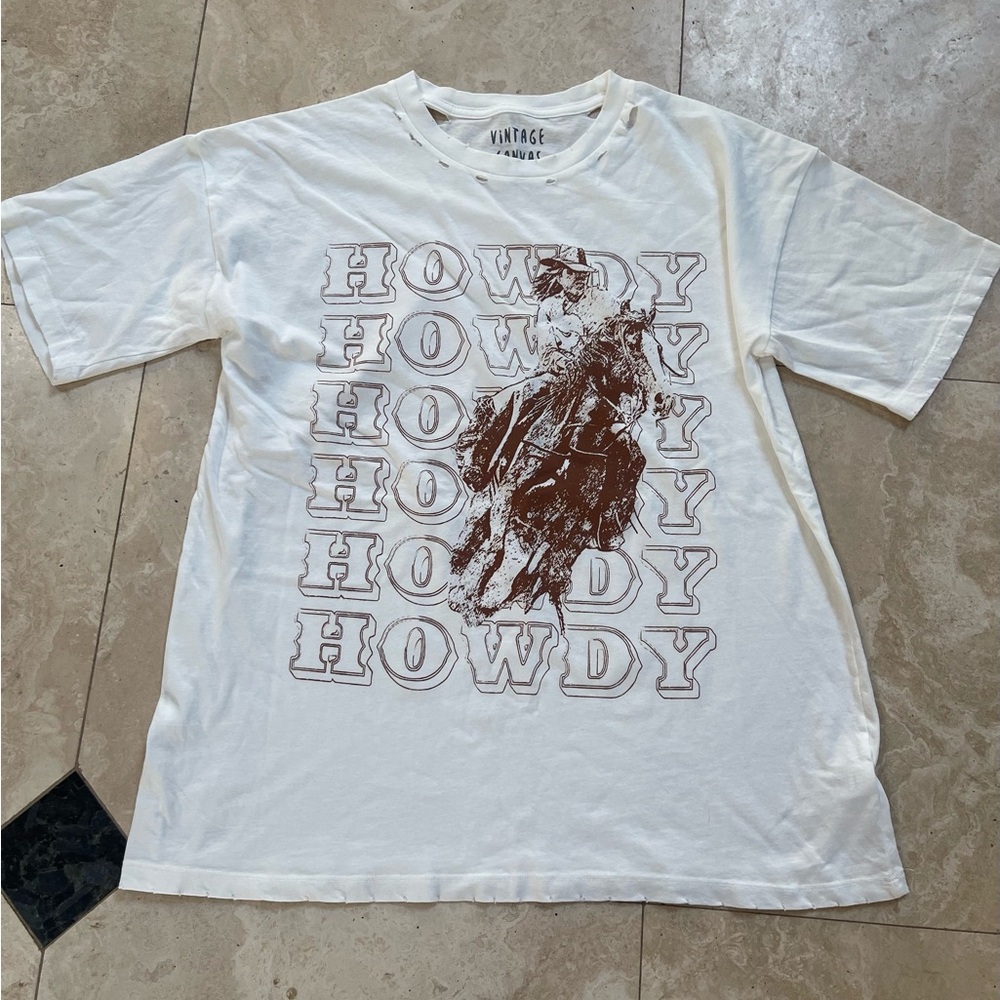 Vintage New Canvas Cream Tee
